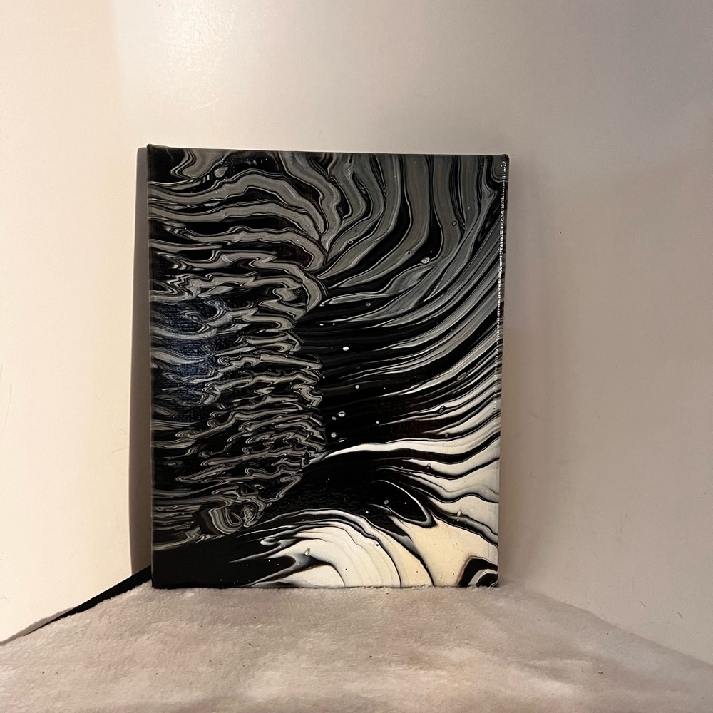 Acrylic pour painting